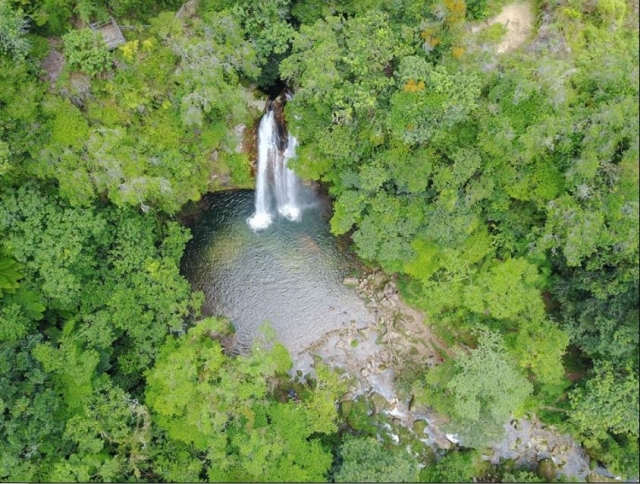 zip line in Cuetzalan ecoadventure park 